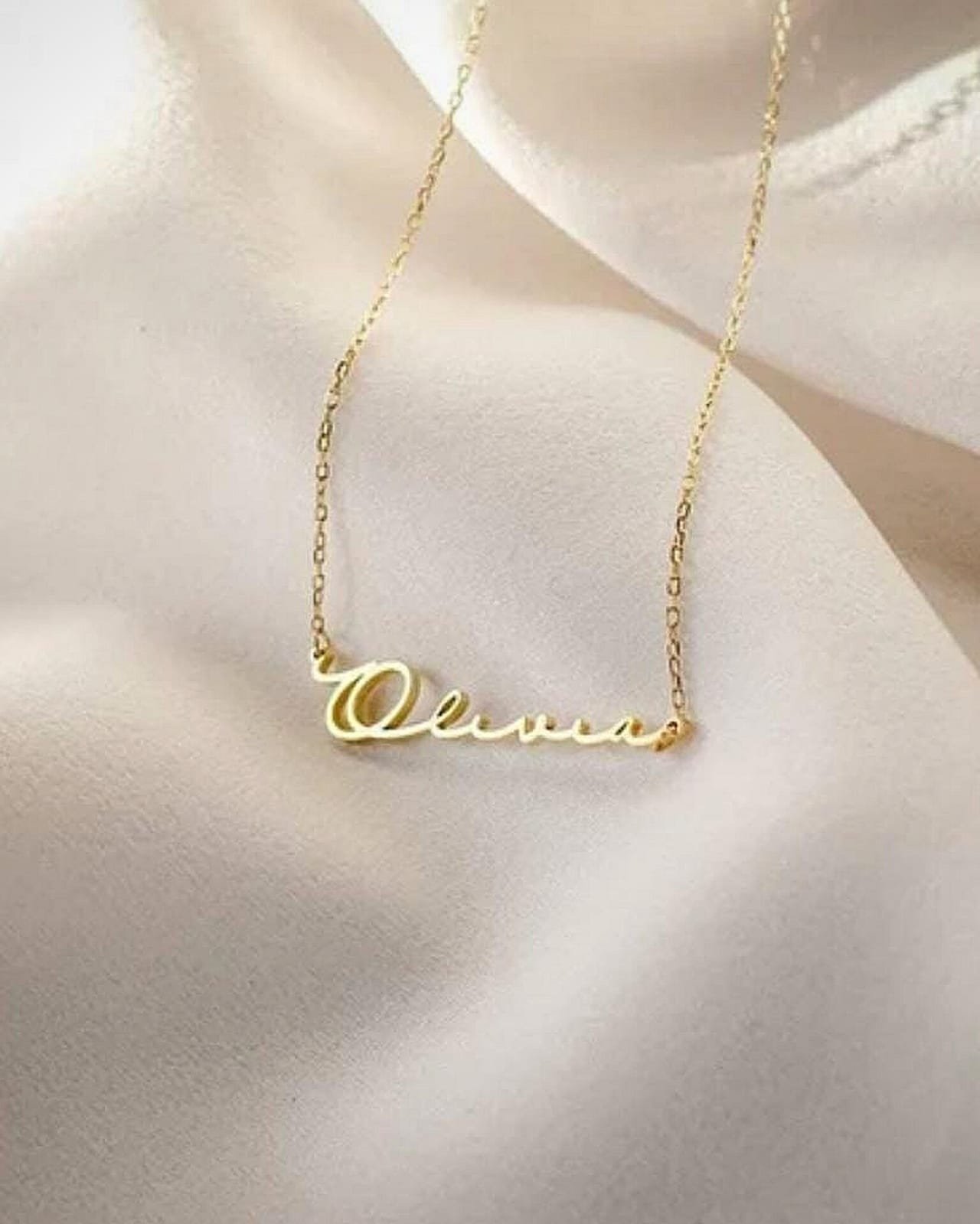 Customizable Name Necklace cursive